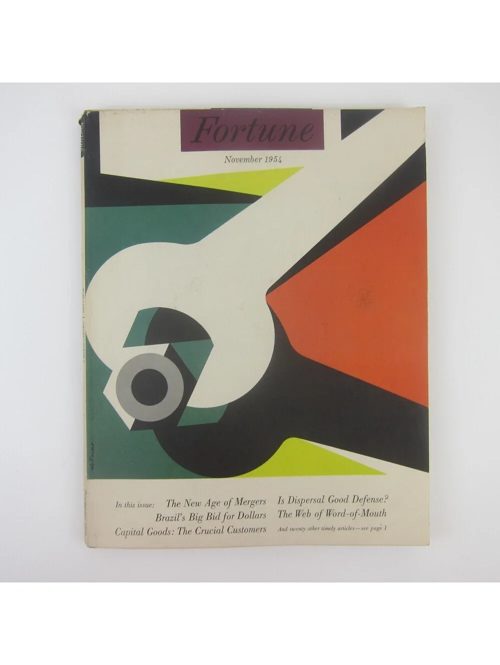 Vintage FORTUNE Magazine November 1954 Olin-Matheson RCA Brazil & American Sugar